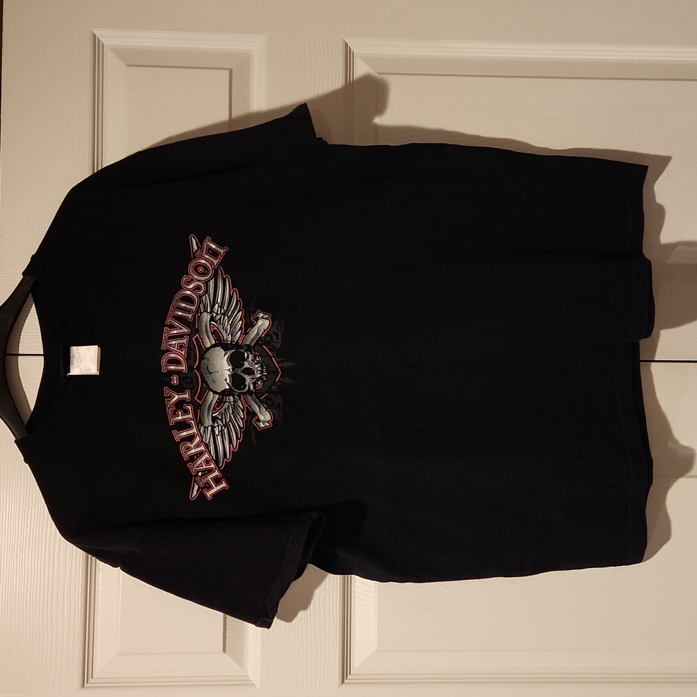 Harley Davidson T-shirt short sleeve NJ sizeXL Black